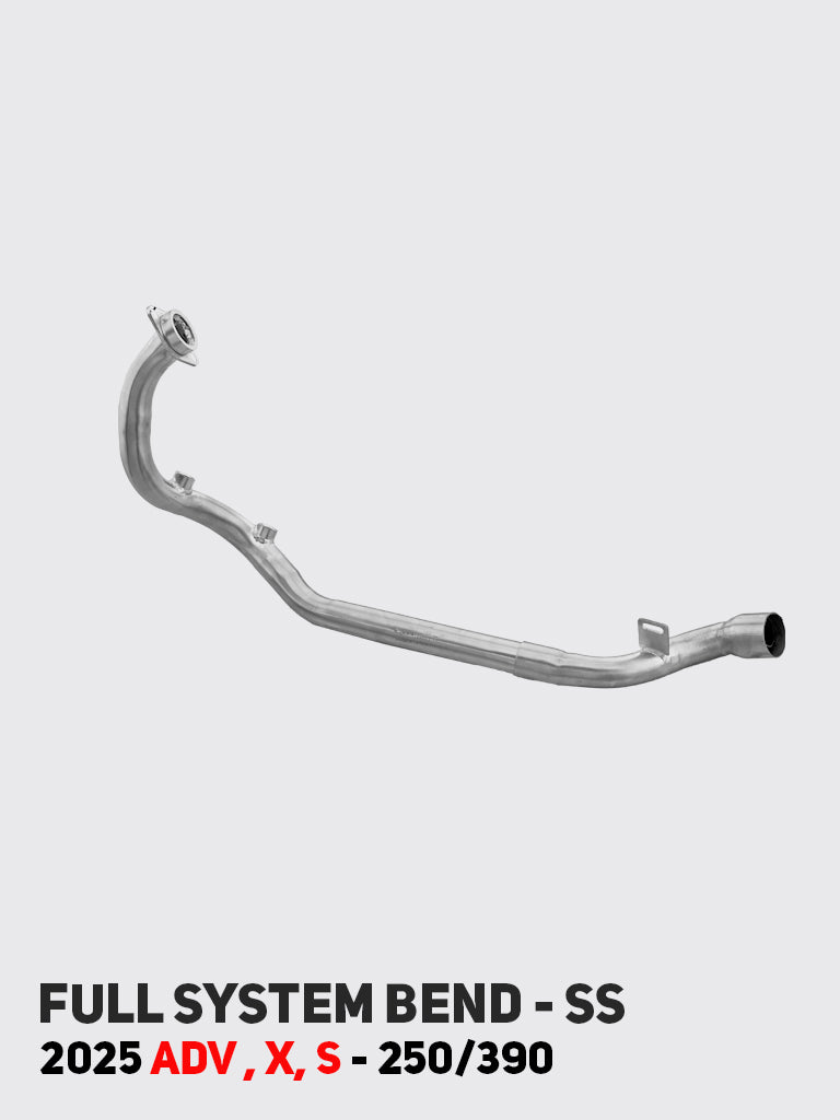 Full System Bend Pipe FOR KTM 250/390 Adventure 2025 | SB 1266