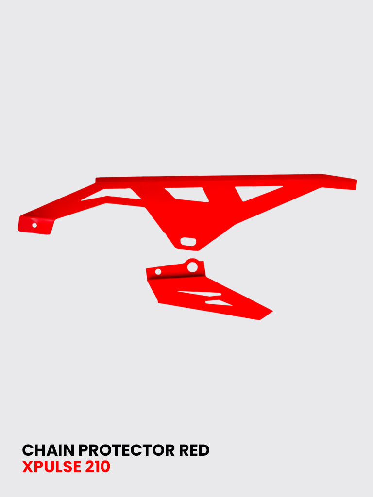 CHAIN PROTECTOR RED FOR XPULSE 210 2025 / SB 1043