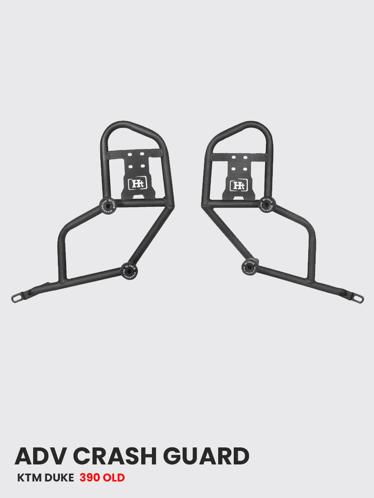 HITECH DUKE 390 ADV CRASH GUARD, OLD MODEL – WITH 4 METAL SLIDER- SB 747