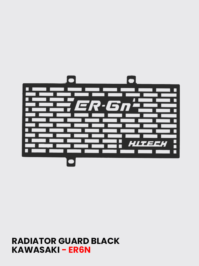 RADIATOR GAURD MATT BLACK FOR NINJA ER-6N / RD 941