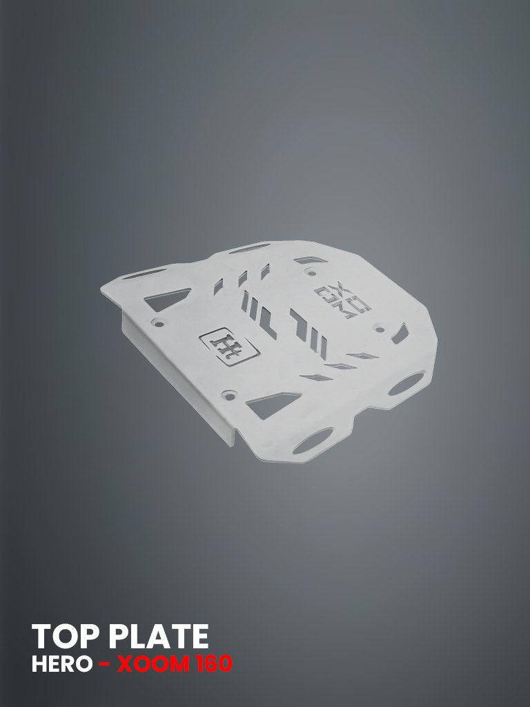TOPRACK FOR XOOM 160 SILVER - SB 1222-SIL