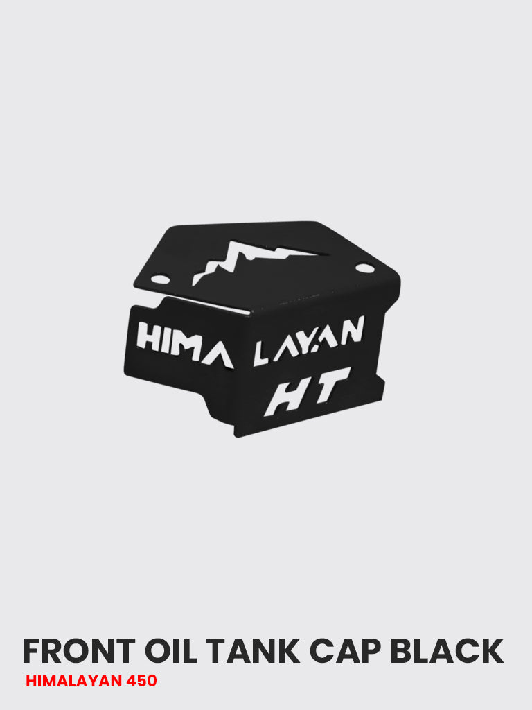FRONT OIL TANK CAP FOR HIMALAYAN 450 BLACK - FTC 095