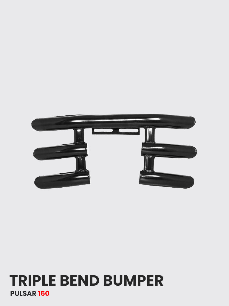 BAJAJ PULSAR 150 & 180 & Rx/Suzuki TRIPLE BEND BUMPER / HT 003B