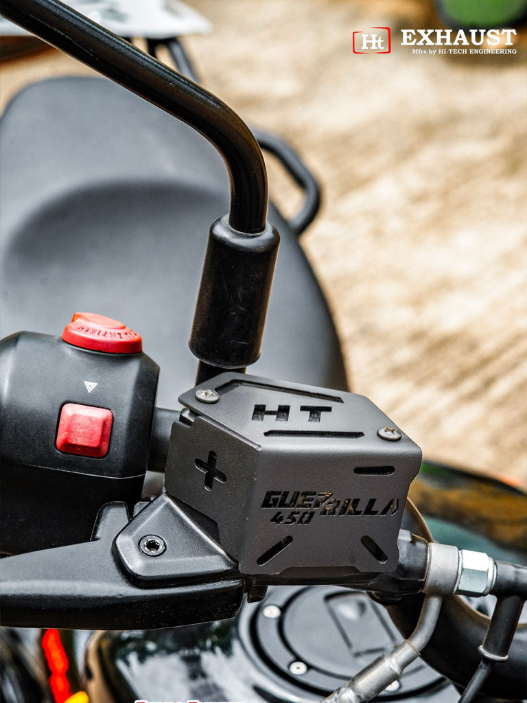 FRONT OIL TANK CAP FOR GUERRILA 450 BLACK / FTC 077