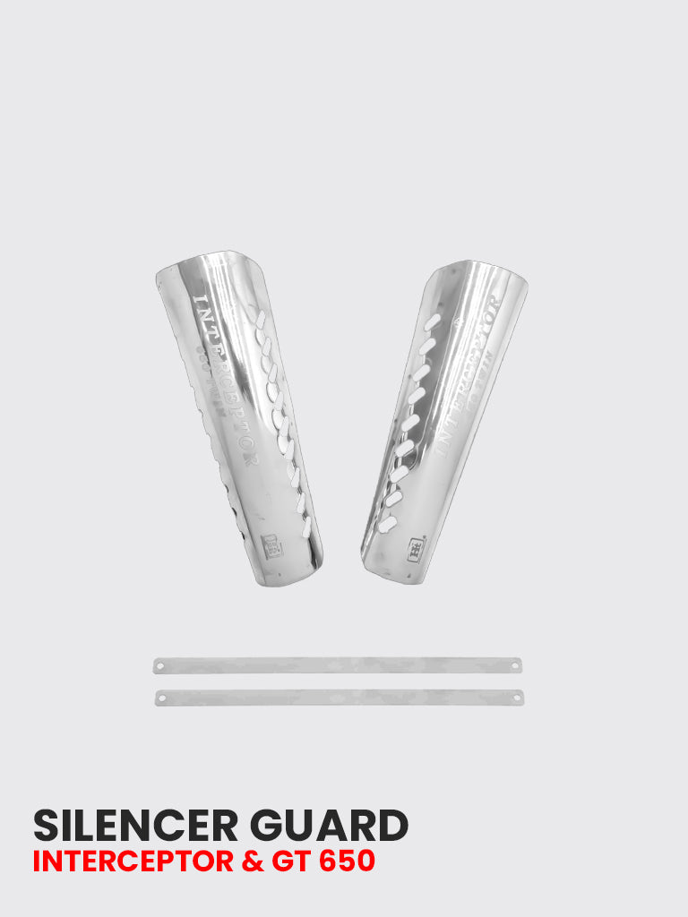 Interceptor Silencer Guard Stainless Steel Silver Polish - IN 302SS