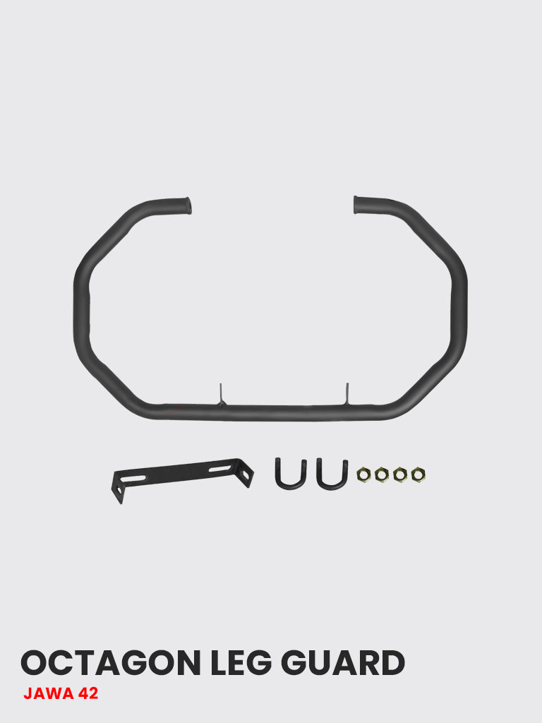 JAWA 42 OCTAGON LEG GUARD - JW 722