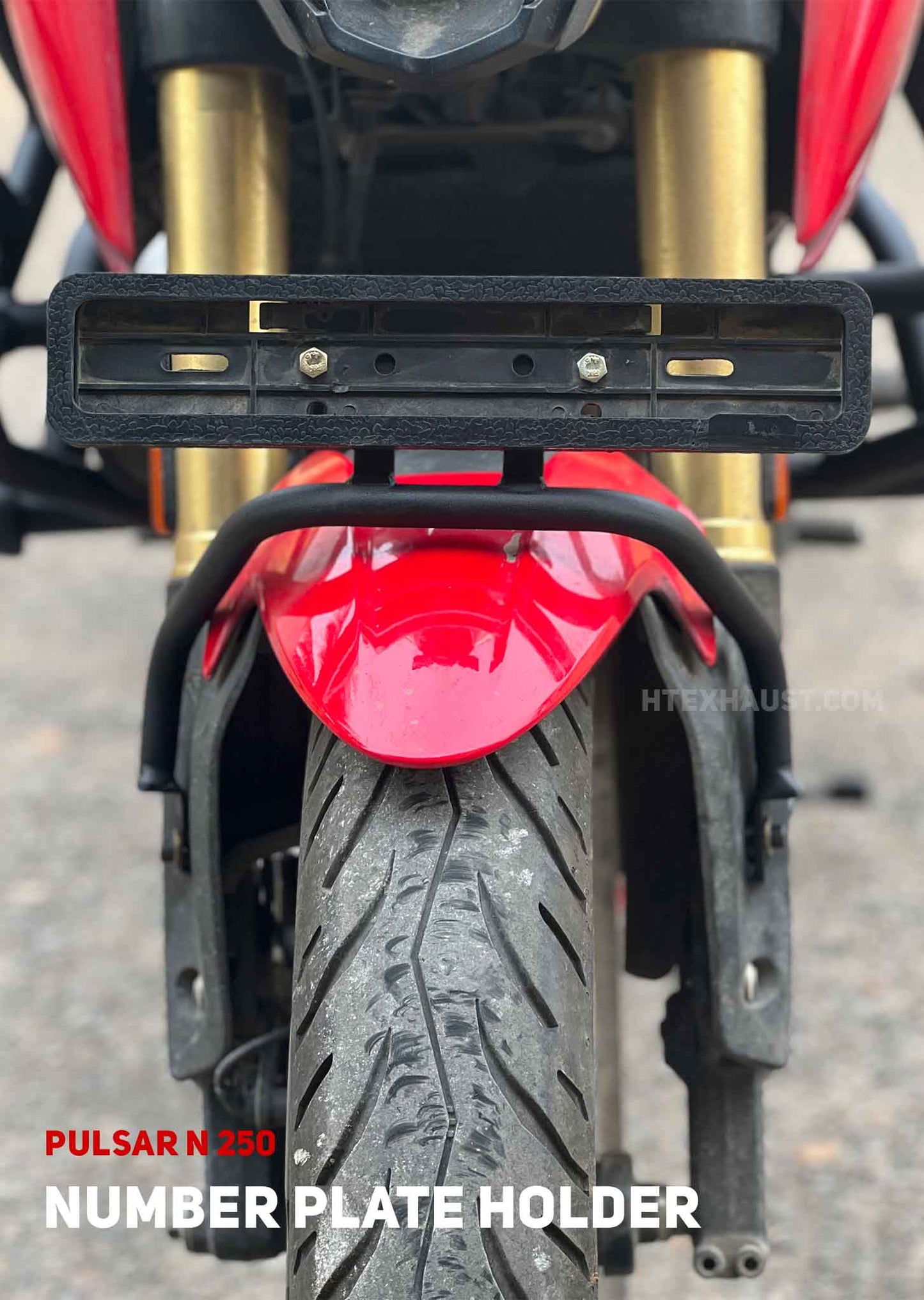 PULSAR N 250 NUMBER PLATE HOLDER / SB 1078