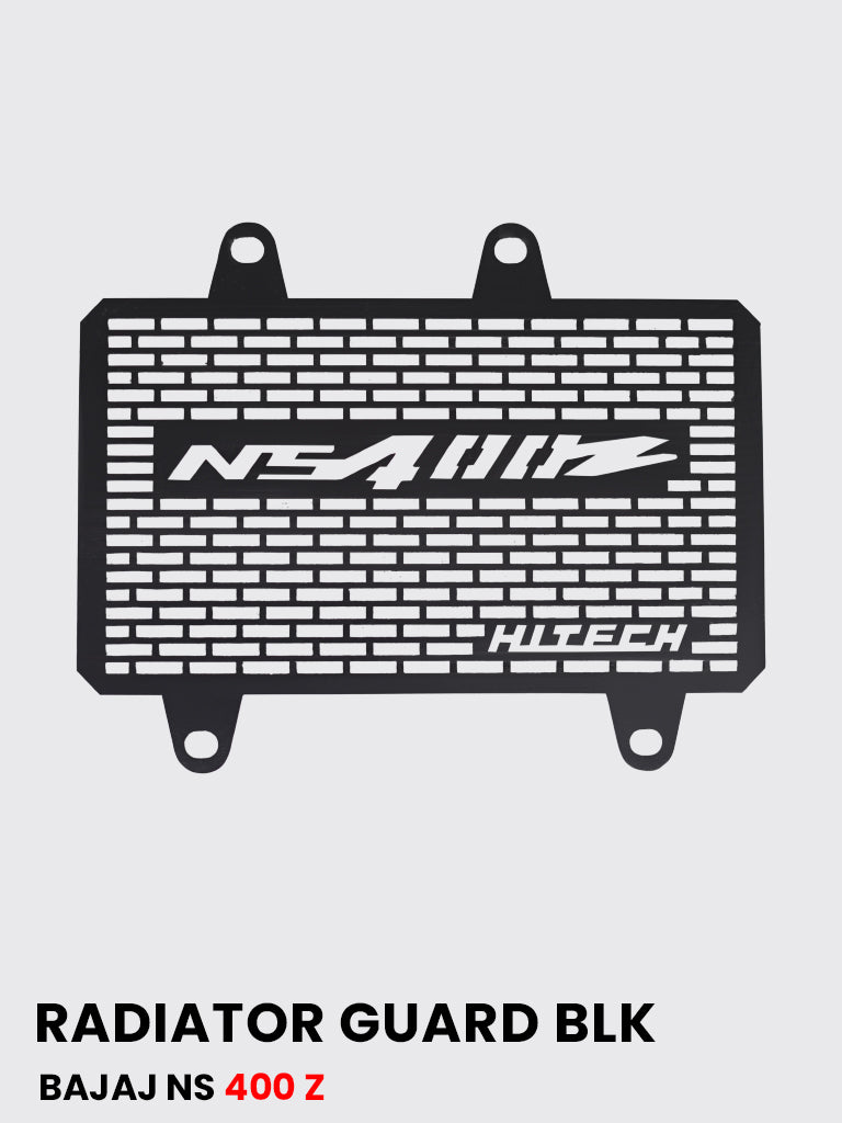 RADIATOR GUARD BLACK FOR BAJAJ NS 400 Z - RD 933