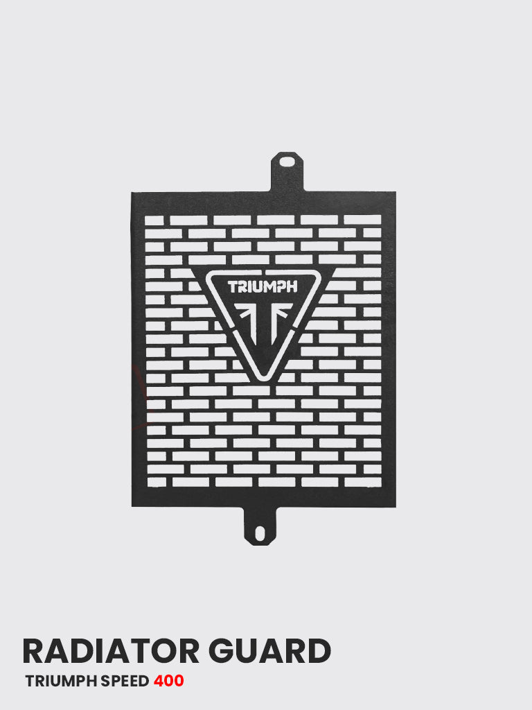 Triumph Speed 400 Radiator Guard (Black Matt) - RD 740