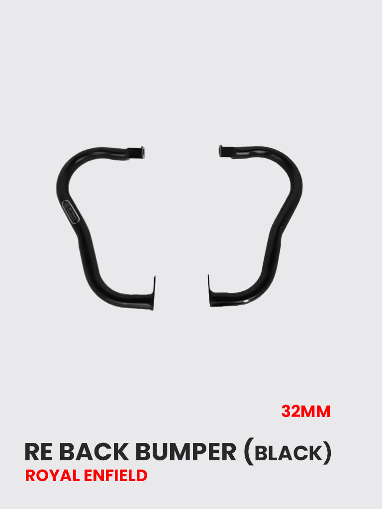 RE Back Bumper Black 32mm - RE 011B