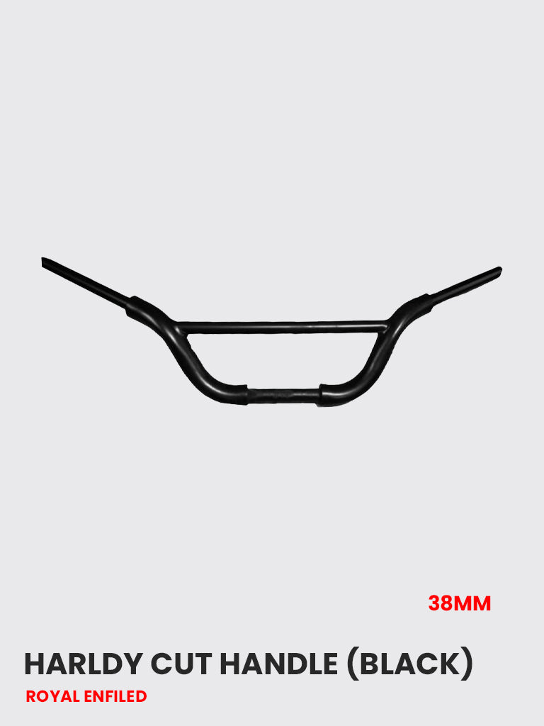 Hardly Cut Handle 38mm Black - RE 030B