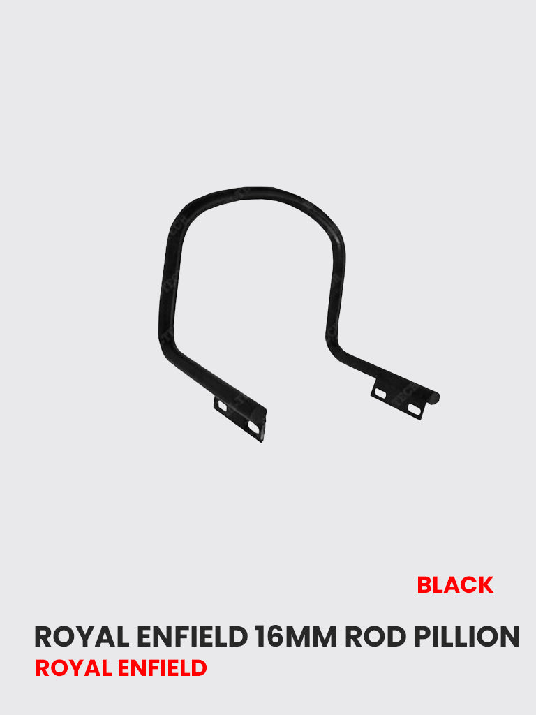 Royal Enfield 1/2" Rod Pillion Black - RE 034B