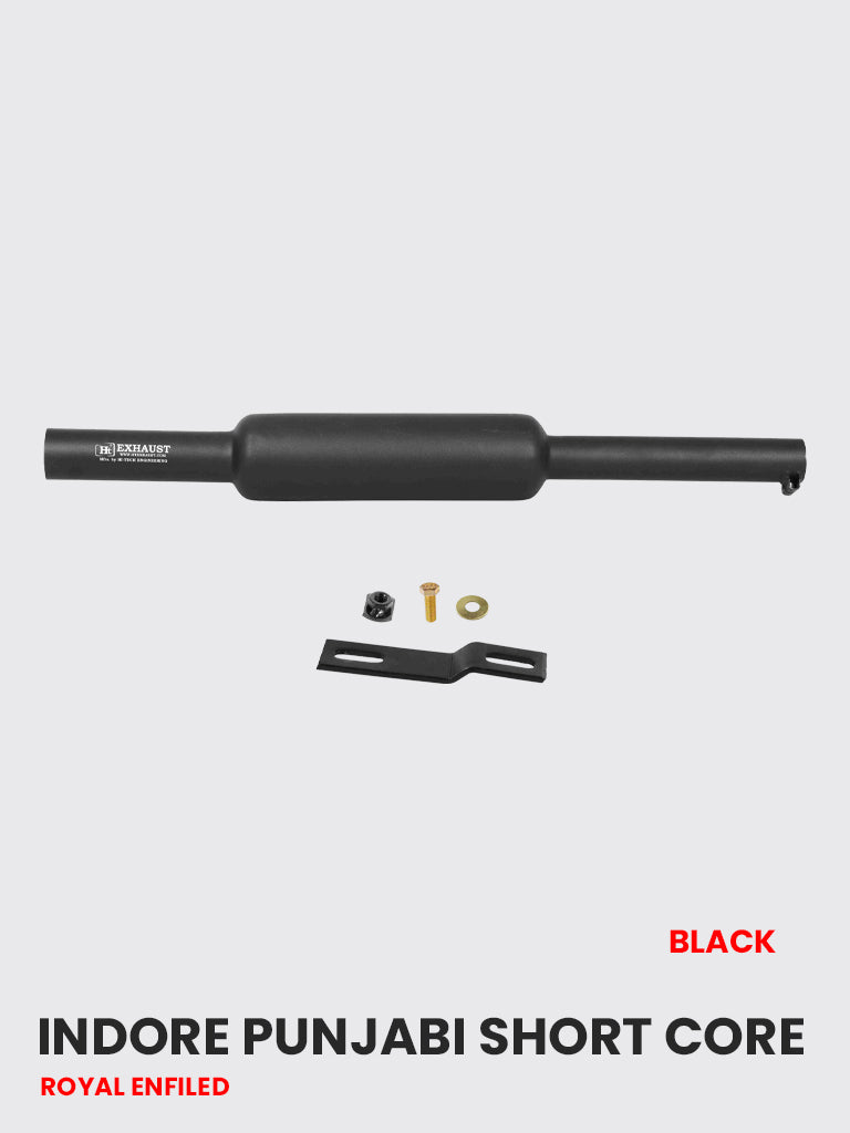 Indore Punjabi Short Core Black - RE 070B