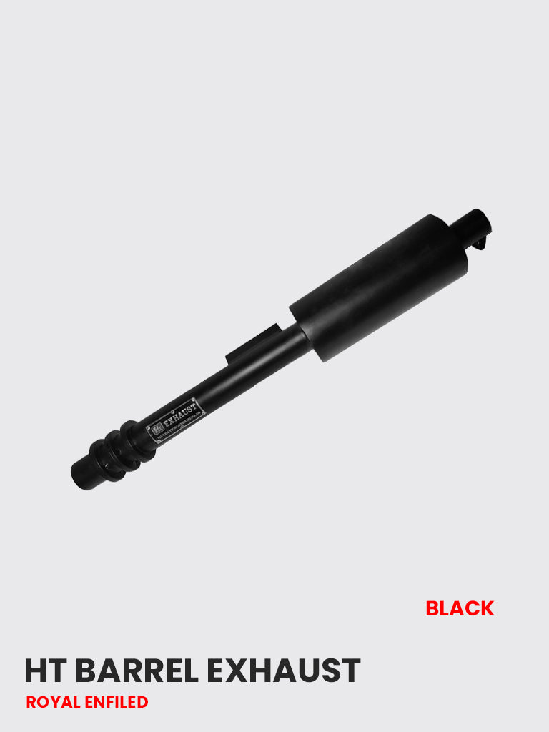 HT BARREL Exhaust Black - RE 086B