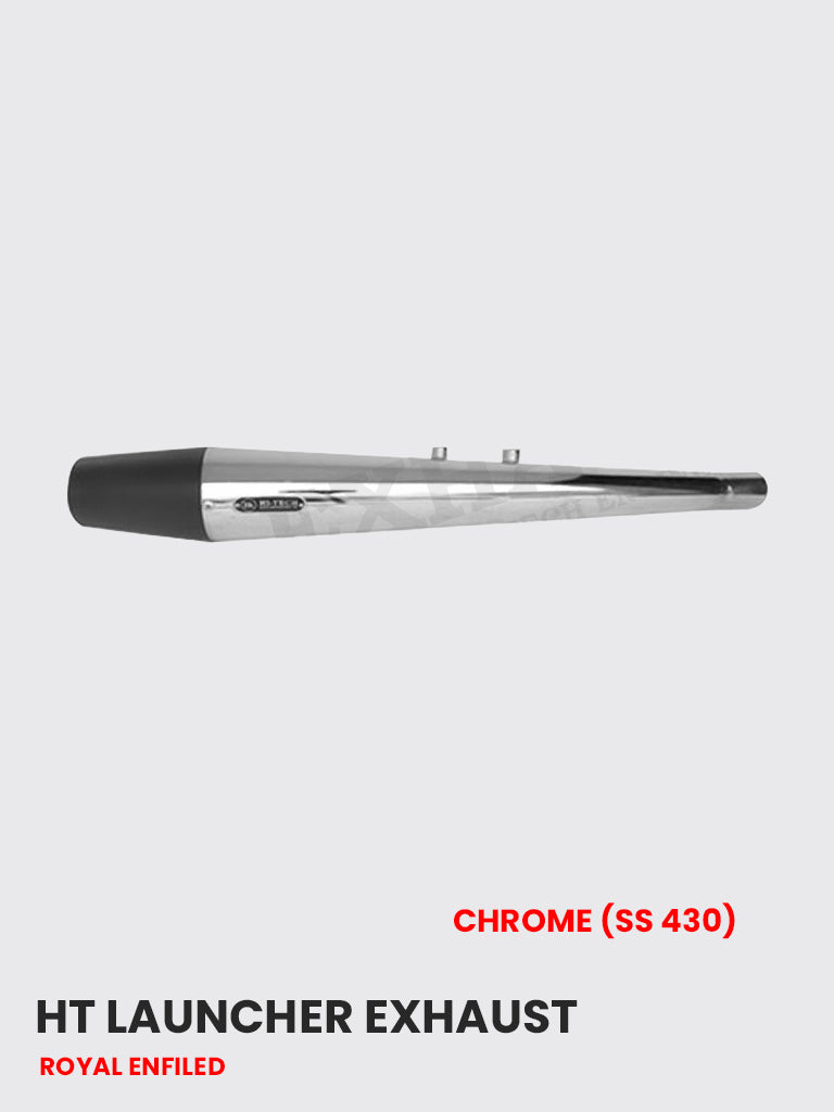 HT Launcher Exhaust Chrome (SS 430) - RE 087C
