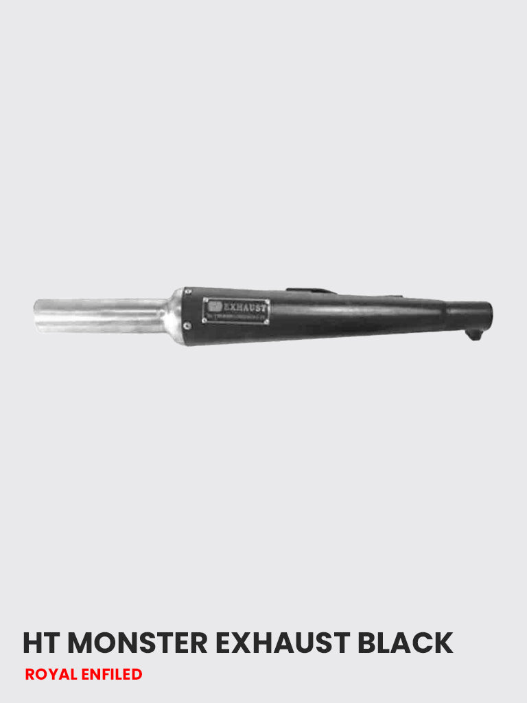HT Monster Exhaust Black - RE 092B
