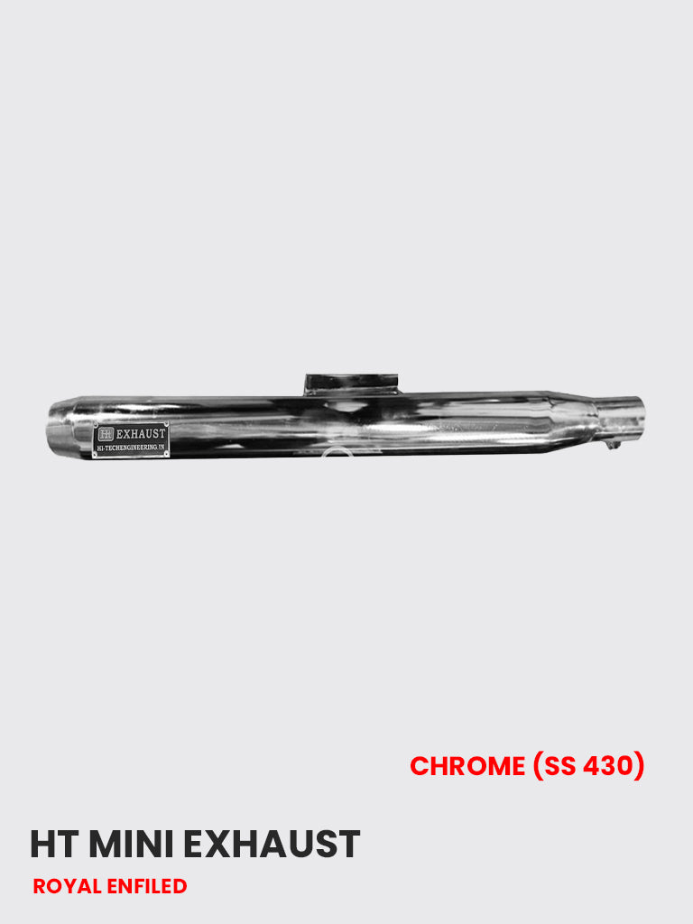 HT Mini Exhaust Chrome (SS 430) - RE 096C