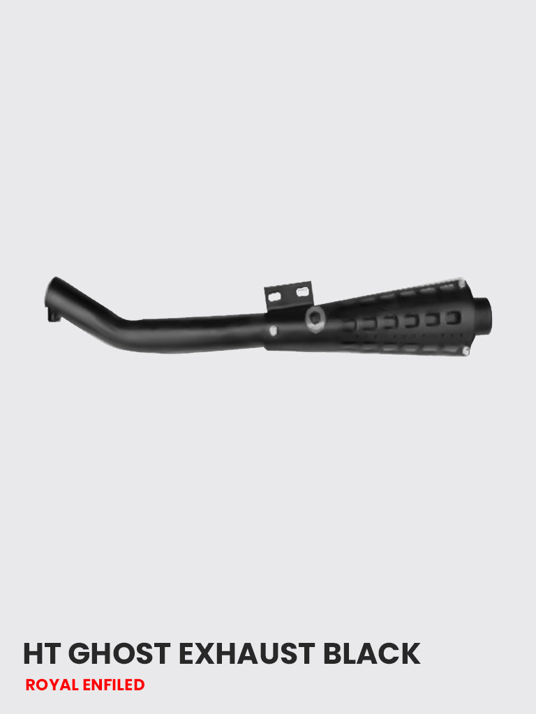 HT Ghost Exhaust Black-RE 097B