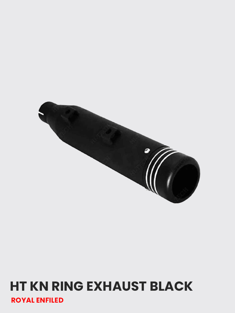 HT KN Ring Exhaust Black - RE 112B