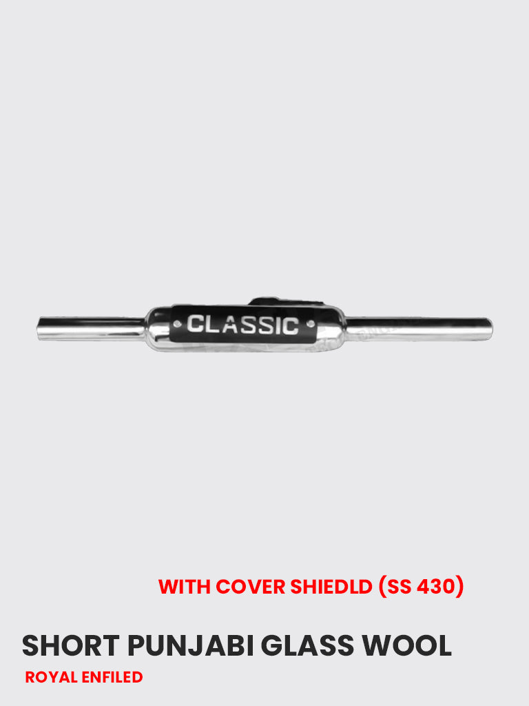 Short Punjabi Glass Wool With Cover Shiedld (SS 430) - RE 137C