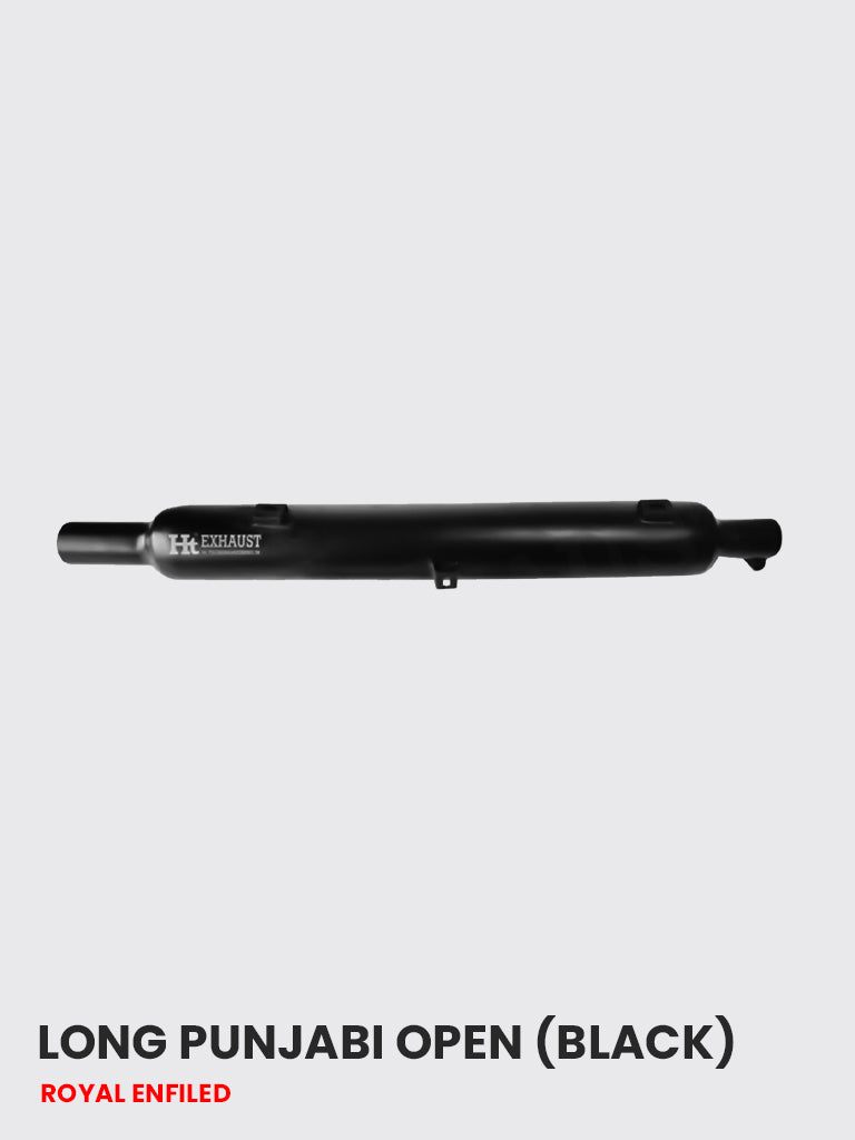 Long Punjabi Open (Black) - RE 140B