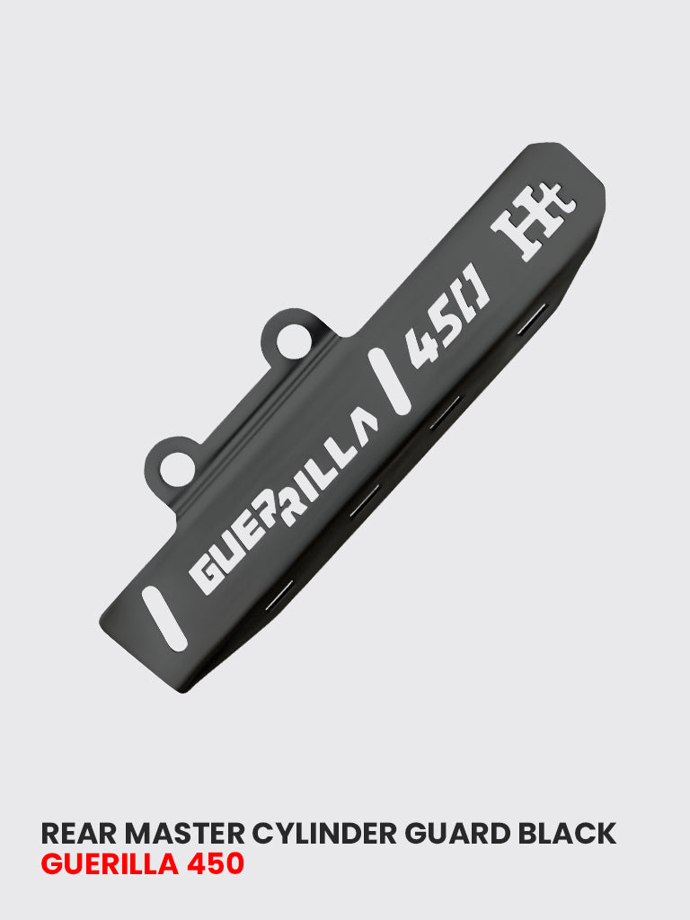 REAR MASTER CYLINDER GUARD FOR GUERRILA 450 BLACK / FTC 081