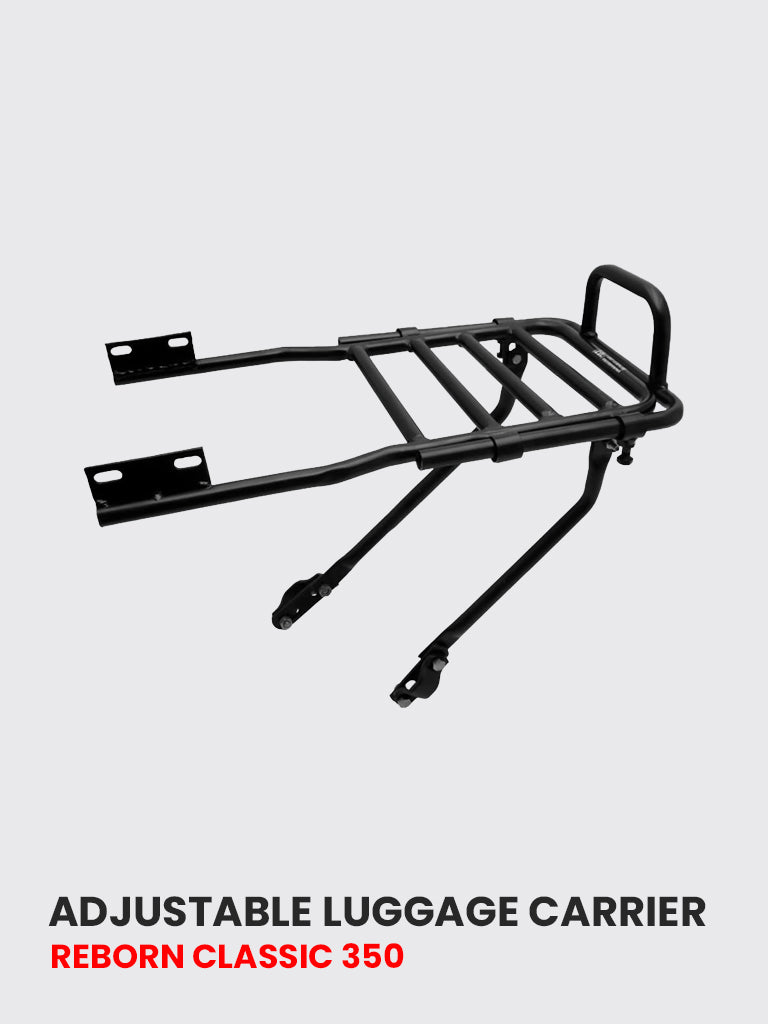 ROYAL ENFIELD REBORN CLASSIC 350 ADJUSTABLE LUGGAGE CARRIER - REM 629
