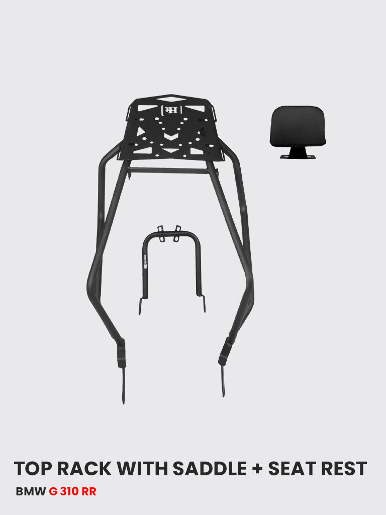 BMW G310 RR TOP RACK WITH SADDLE STAY & SEAT REST / SB 564