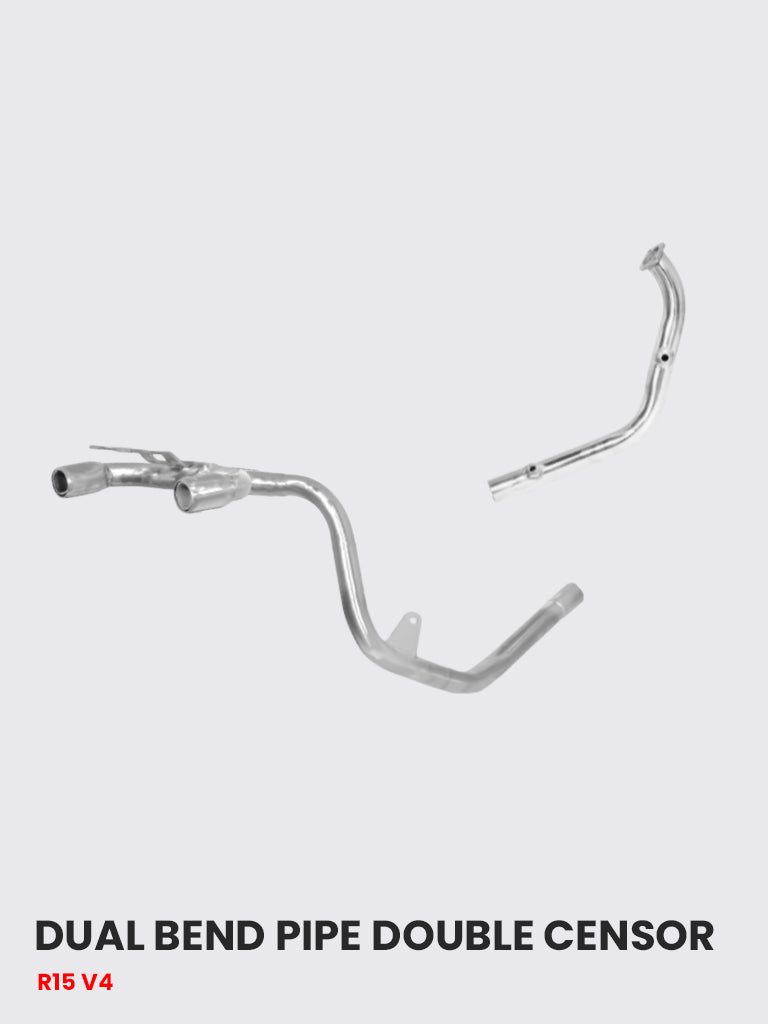 R15 V4 /M 2023 DUAL EXHAUST BEND WITH DUAL SENSOR - SB 608
