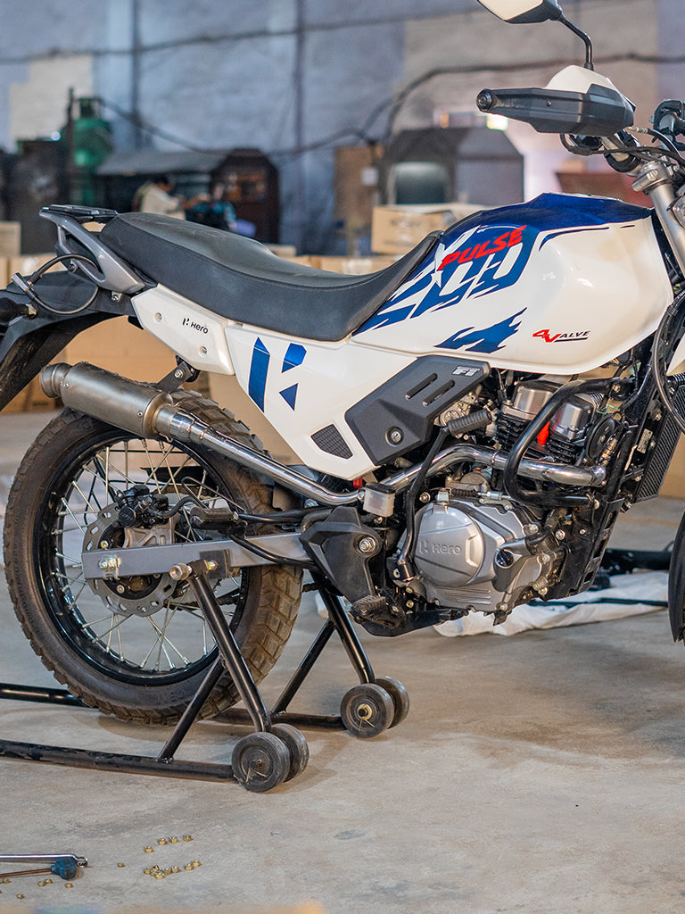 HERO XPULSE 200 4V RALLY TYPE BEND PIPE - SB 723