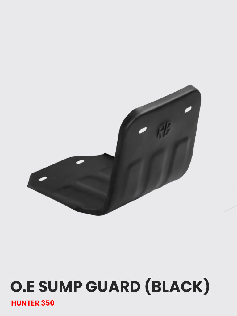 HUNTER 350 O.E TYPE SUMP GUARD - SB 730 BLACK