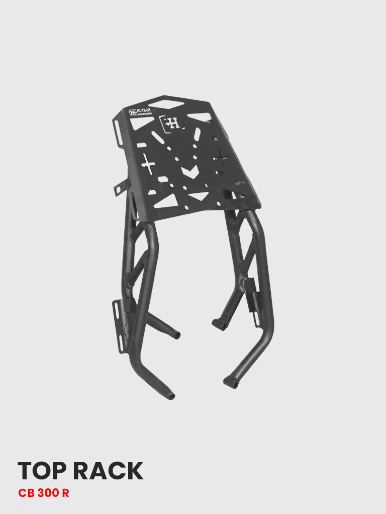 TOP RACK HEAVY FOR CB 300 R BLACK MATT – SB 761