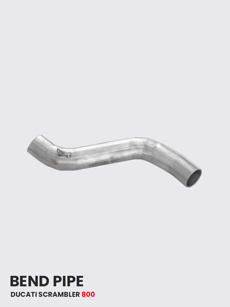 Ducati Scrambler 800 Bend Pipe (Stainless steel) - SB 825