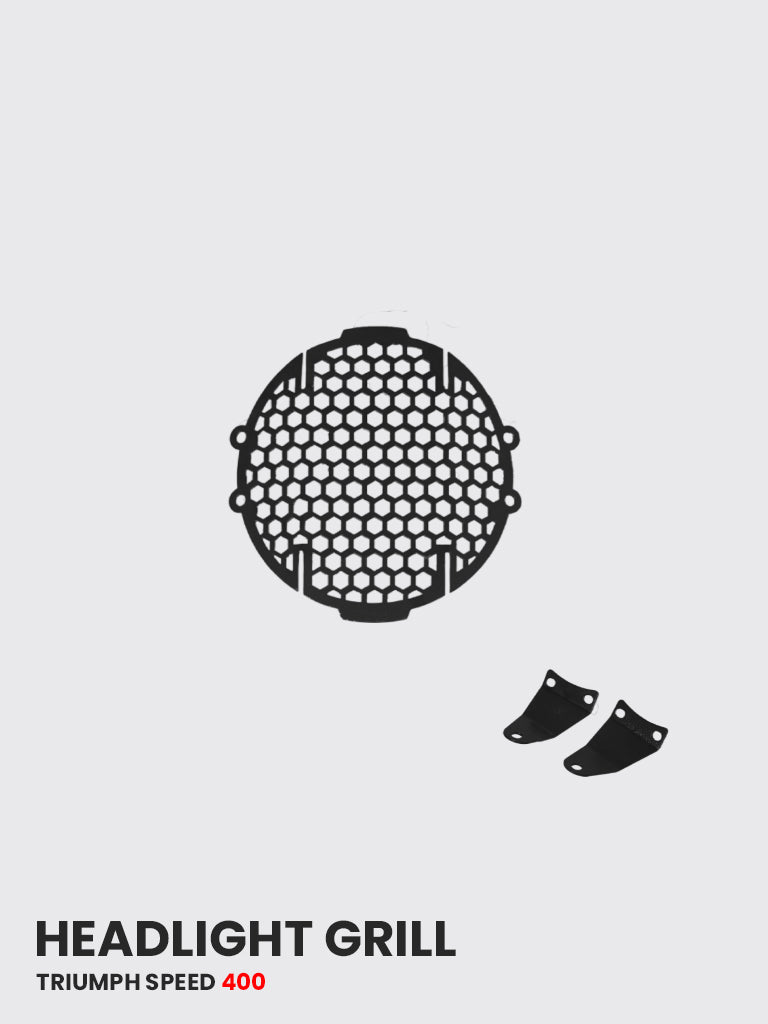 Triumph Speed 400 Headlight Grill (Black Matt) - SB 833
