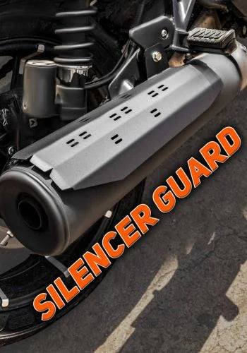 SILENCER HEAT PROTECTOR BLACK FOR HARLEY X 440 / SB 1052