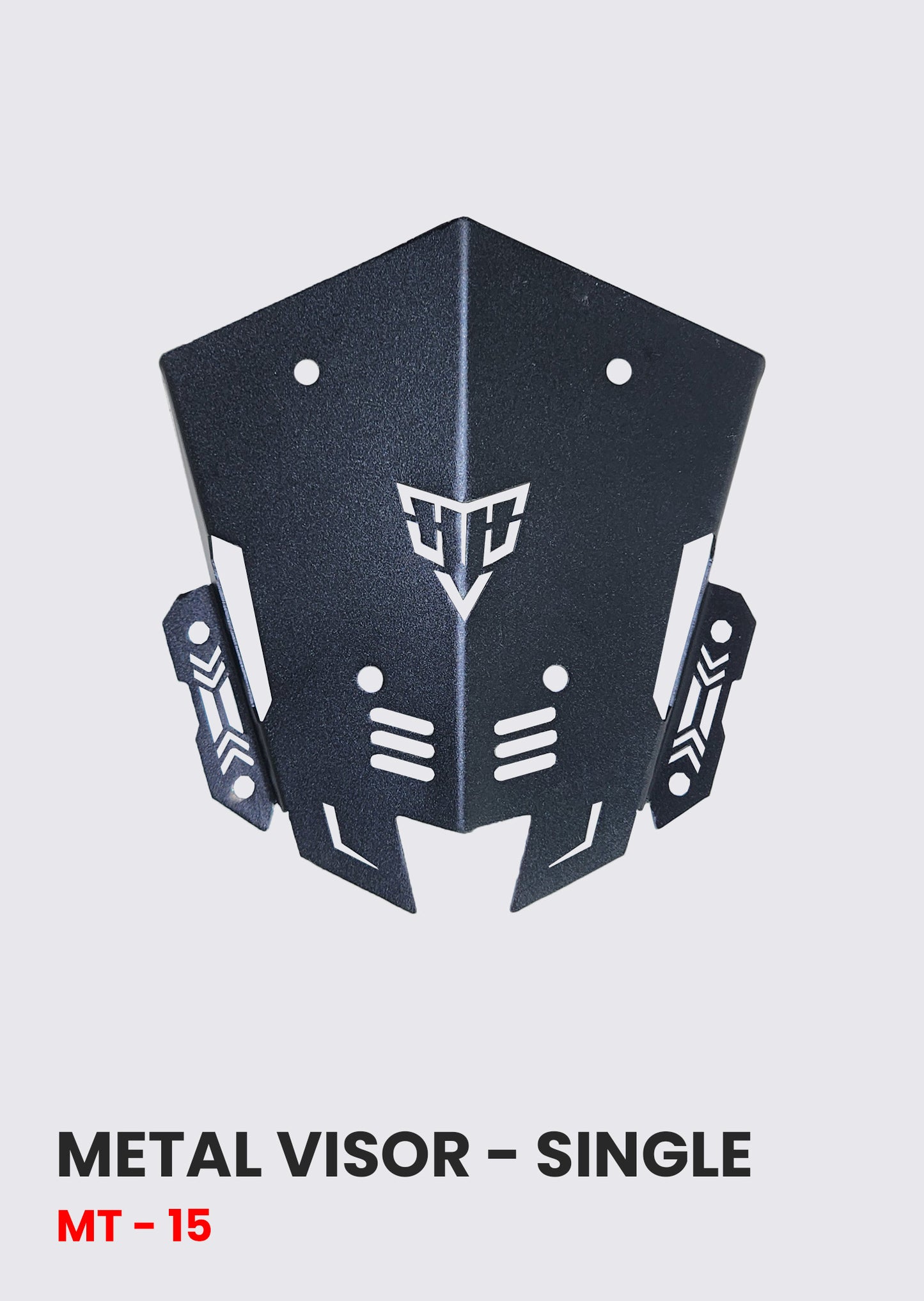 MT-15 METAL VISOR SINGLE / SB 995