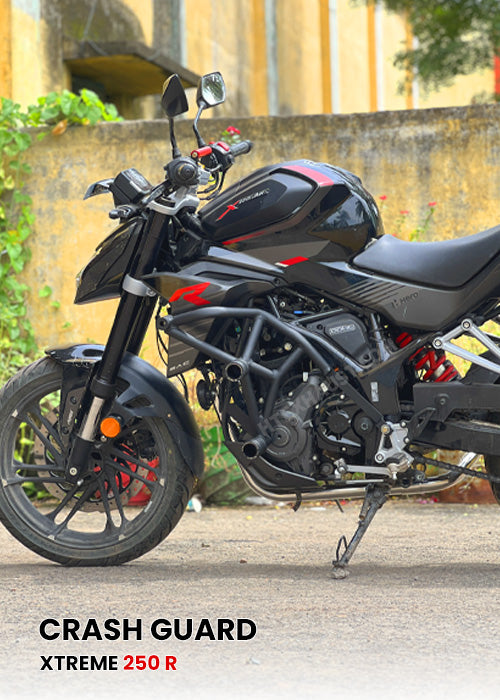 XTREME 250R CRASH GUARD WITH 4 METAL SLIDER / SB 1070