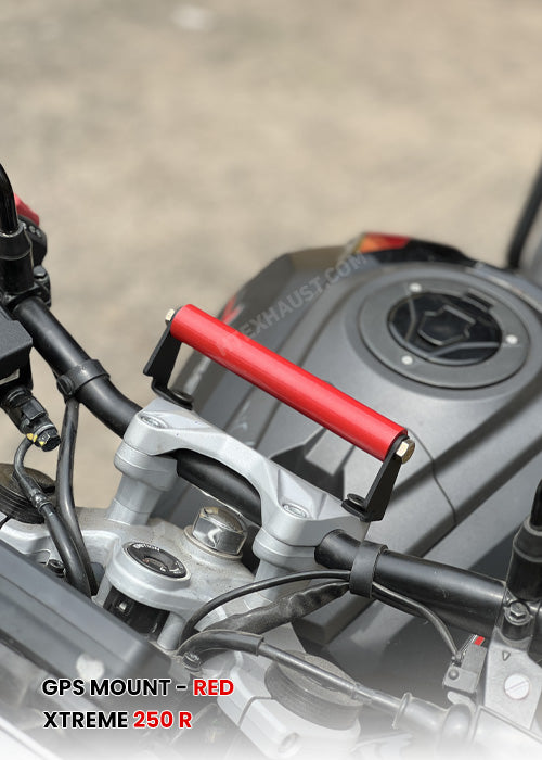 XTREME 250R GPS MOUNT - BLACK & RED / SB 1077