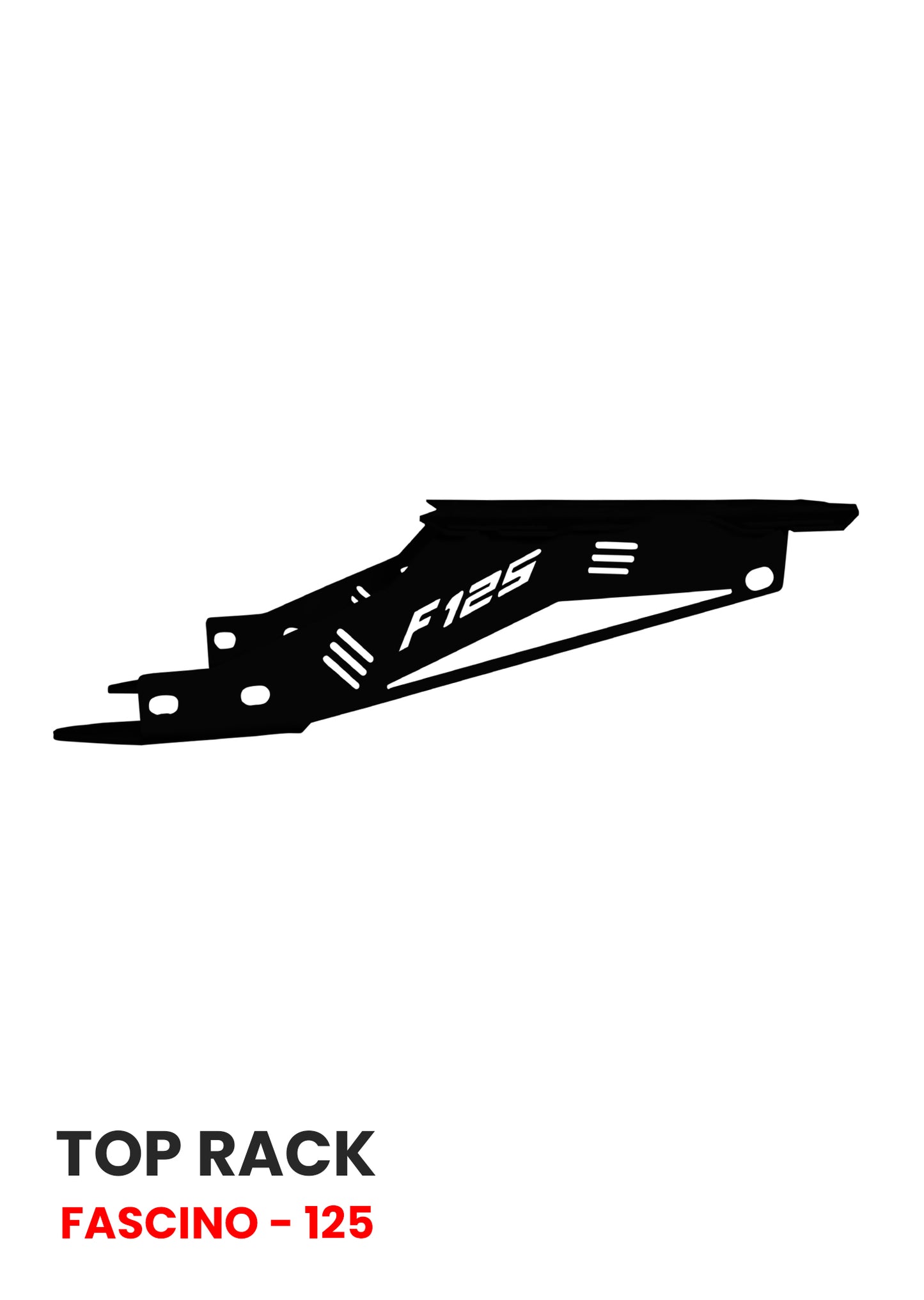 TOPRACK FOR FASCINO 125 SB 1033