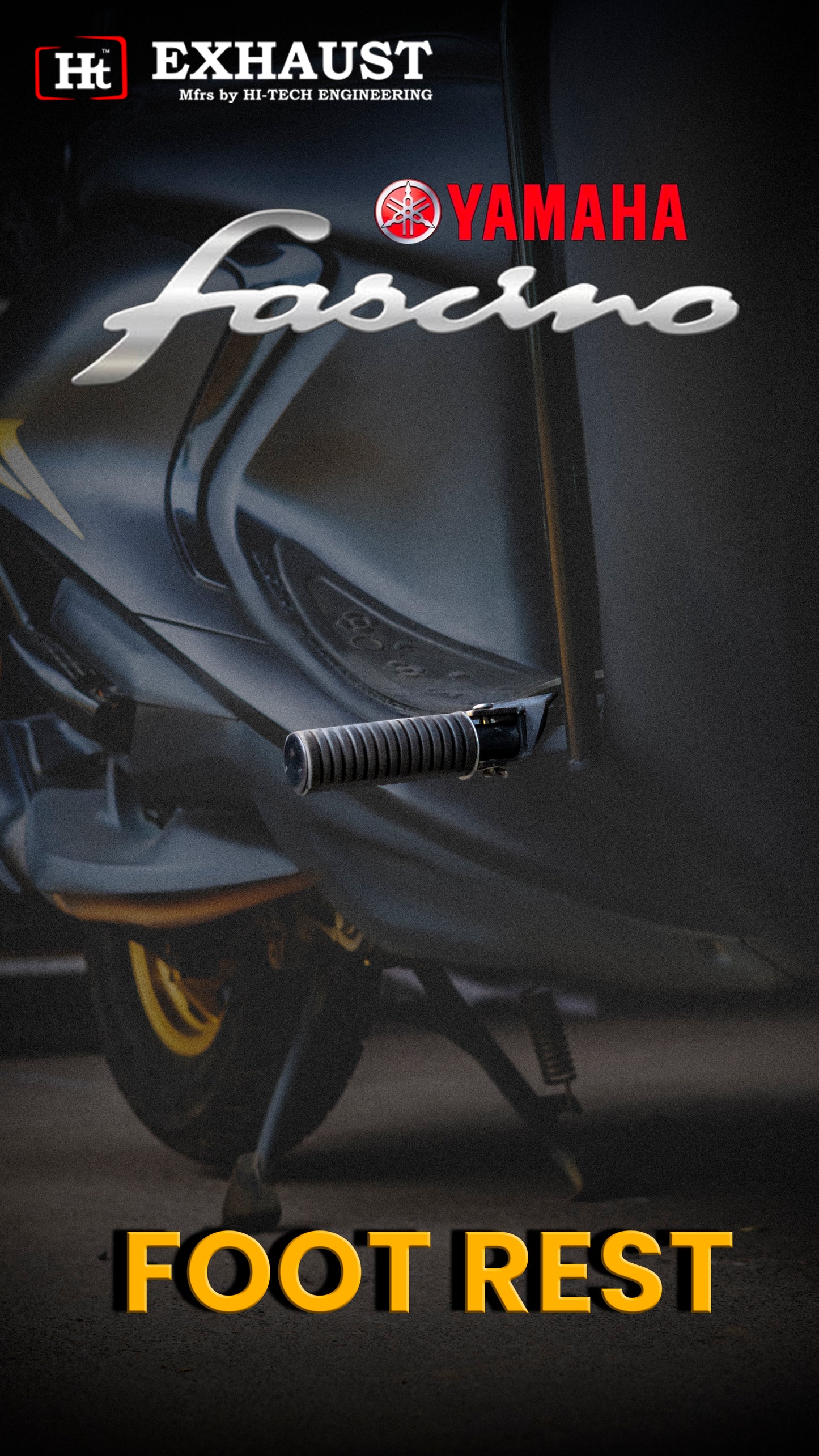 UNIVERSAL SCOOTER FOOTREST SB 1018