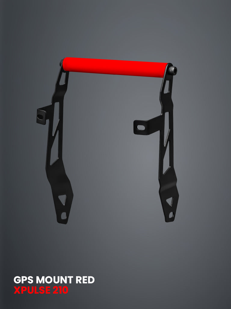 GPS MOUNT RED FOR XPULSE 210 2025 / SB 1047-RED