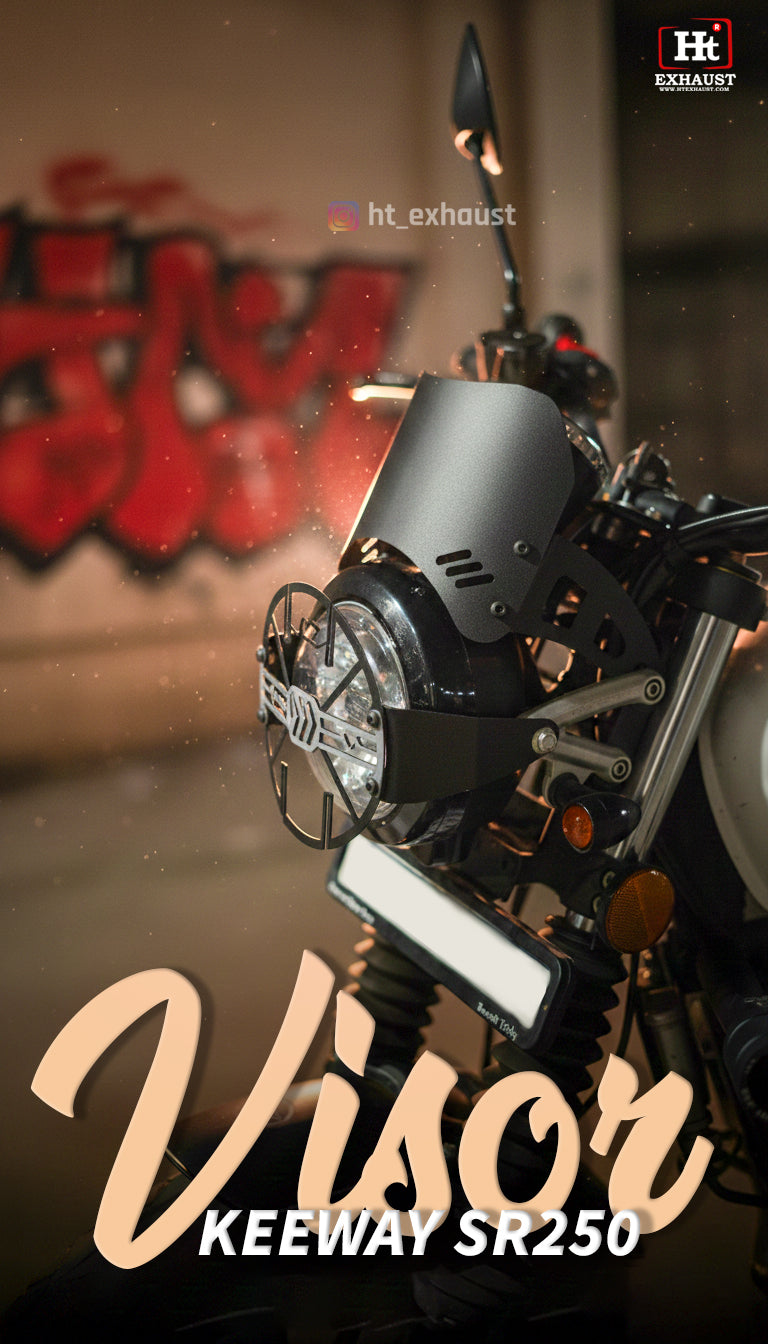 METAL VISOR FOR KEEYWAY SR 250 / SB 1121