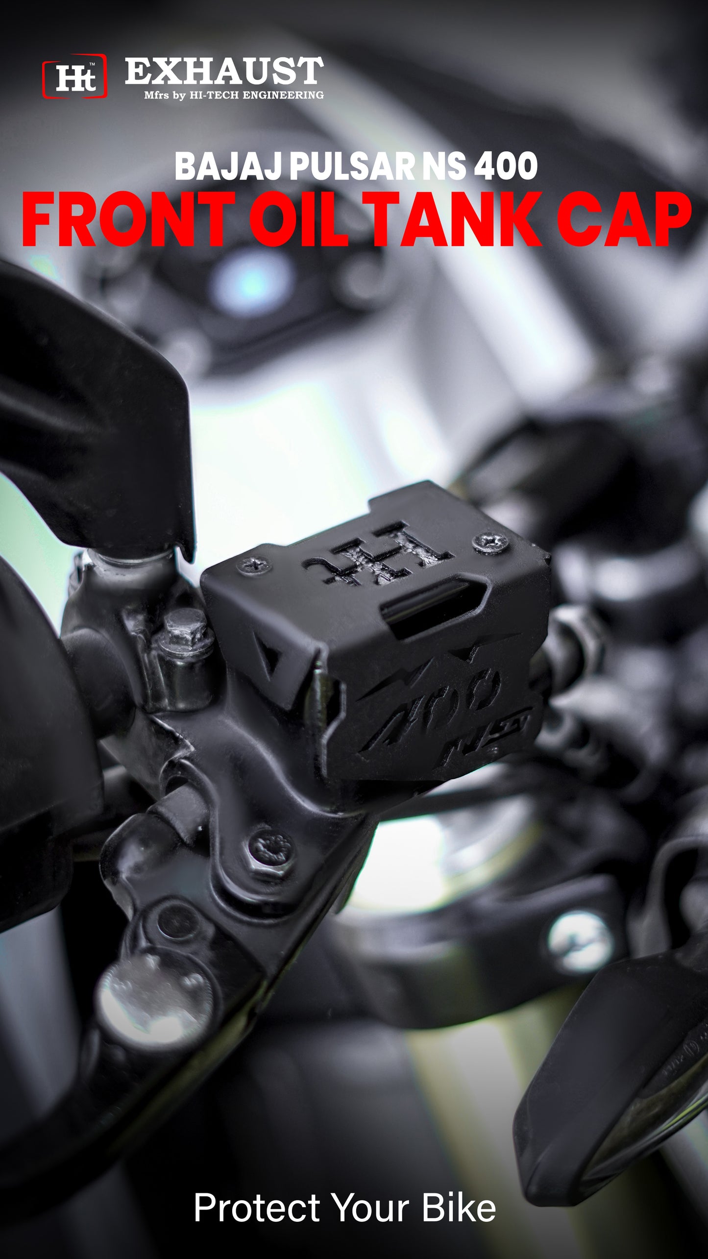 FRONT OIL TANK CAP FOR NS 400 Z - FTC 045