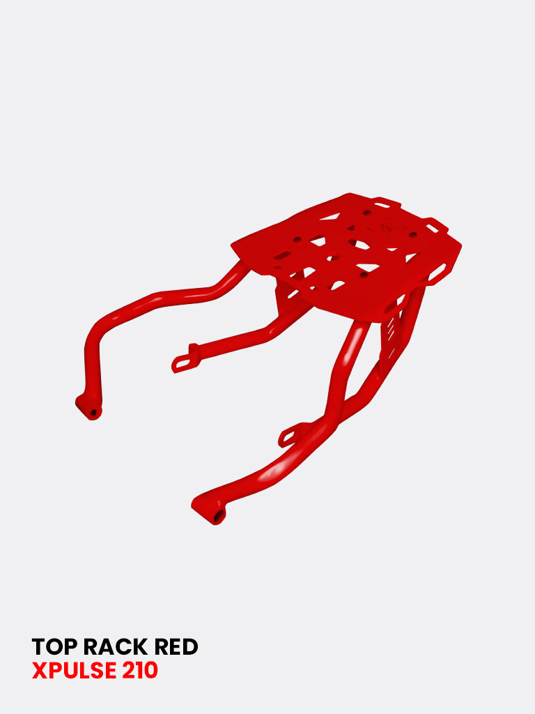 TOP RACK FOR XPULSE 210 RED- SB 1038-RED