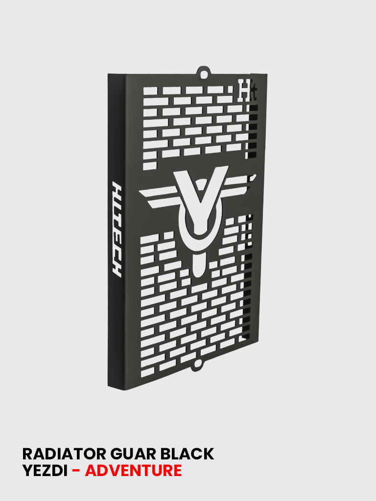 RADIATOR GUARD BLACK FOR YEZDI ADVENTURE 2025 / RD 943