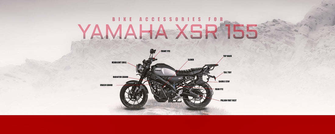 Complete Yamaha XSR 155 Accessories Guide: Everything You Need to Customize Your Bike