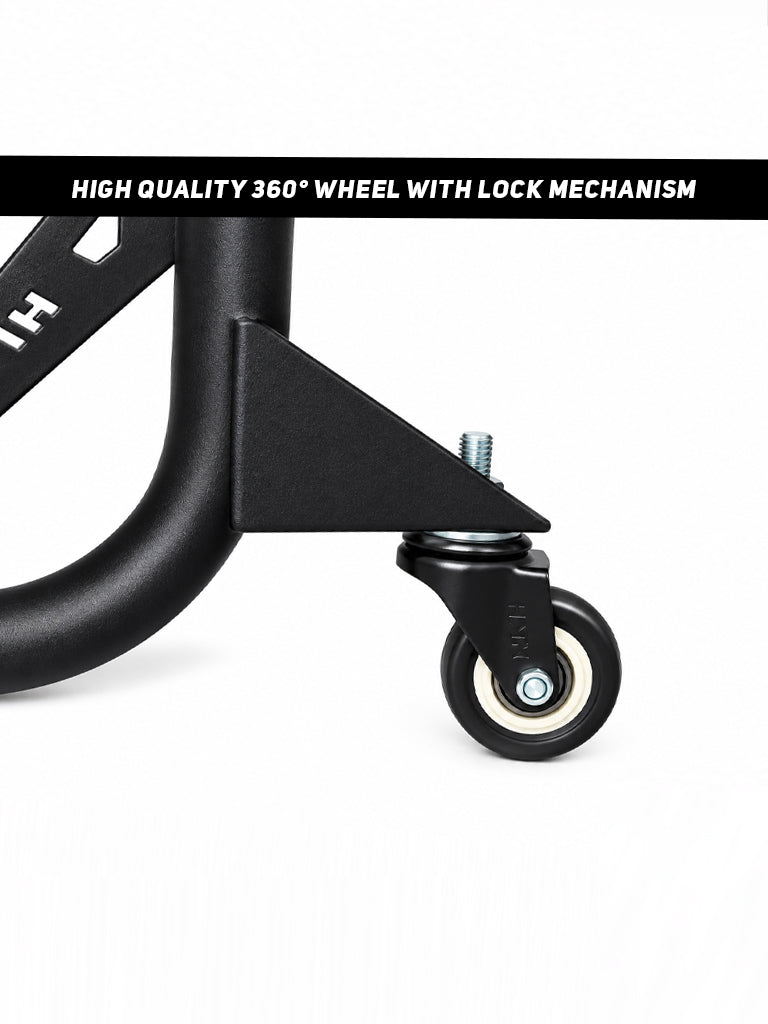 Paddock 360 motorcycle wheel maintenance stand - HT Exhaust