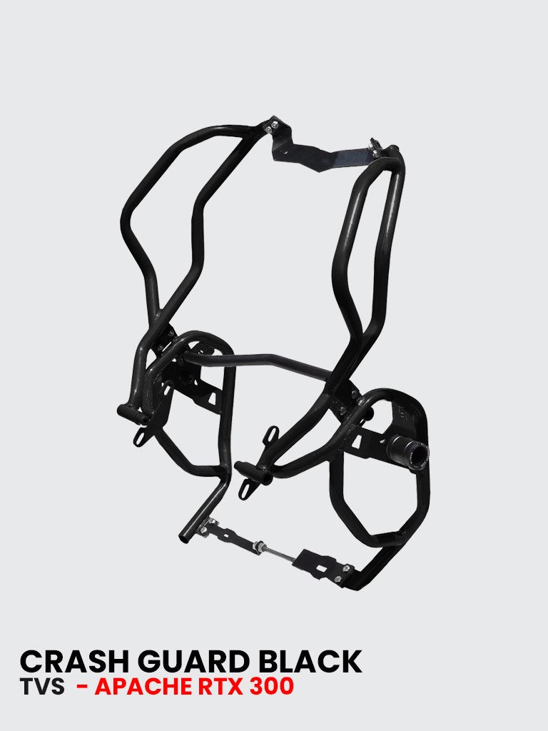 ADV CRASH GUARD FOR APACHE RTX 300 (BLACK) - SB 1170