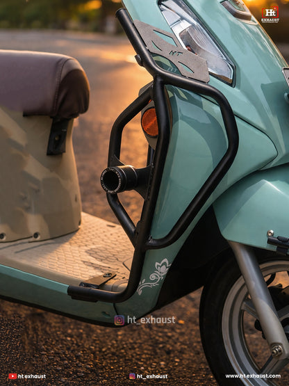 SUZUKI ACCESS 2026 CRASH GUARD 3 IN 1 WITH FOOT REST / HTSC 149