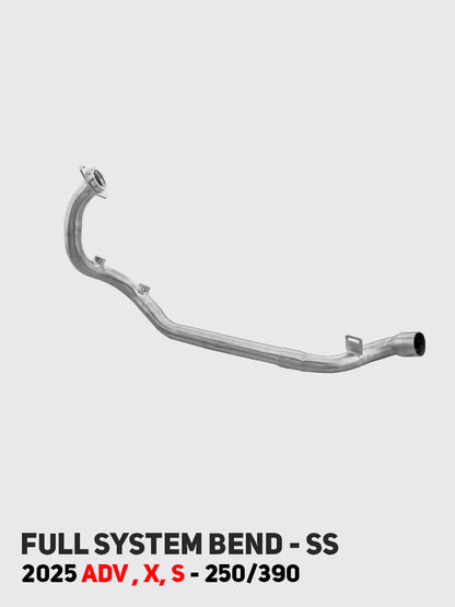 Full System Bend Pipe FOR KTM 250/390 Adventure 2025 | SB 1266